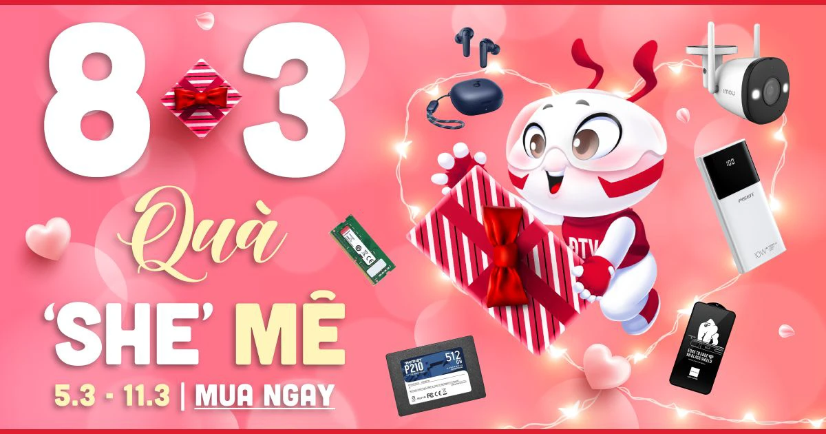 Sale khuyến m&atilde;i 8/3 Điện Thoại Vui